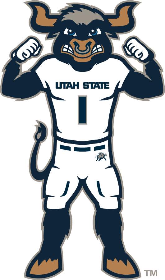 Utah State Aggies 2018-2019 Mascot Logo v3 DIY iron on transfer (heat transfer)